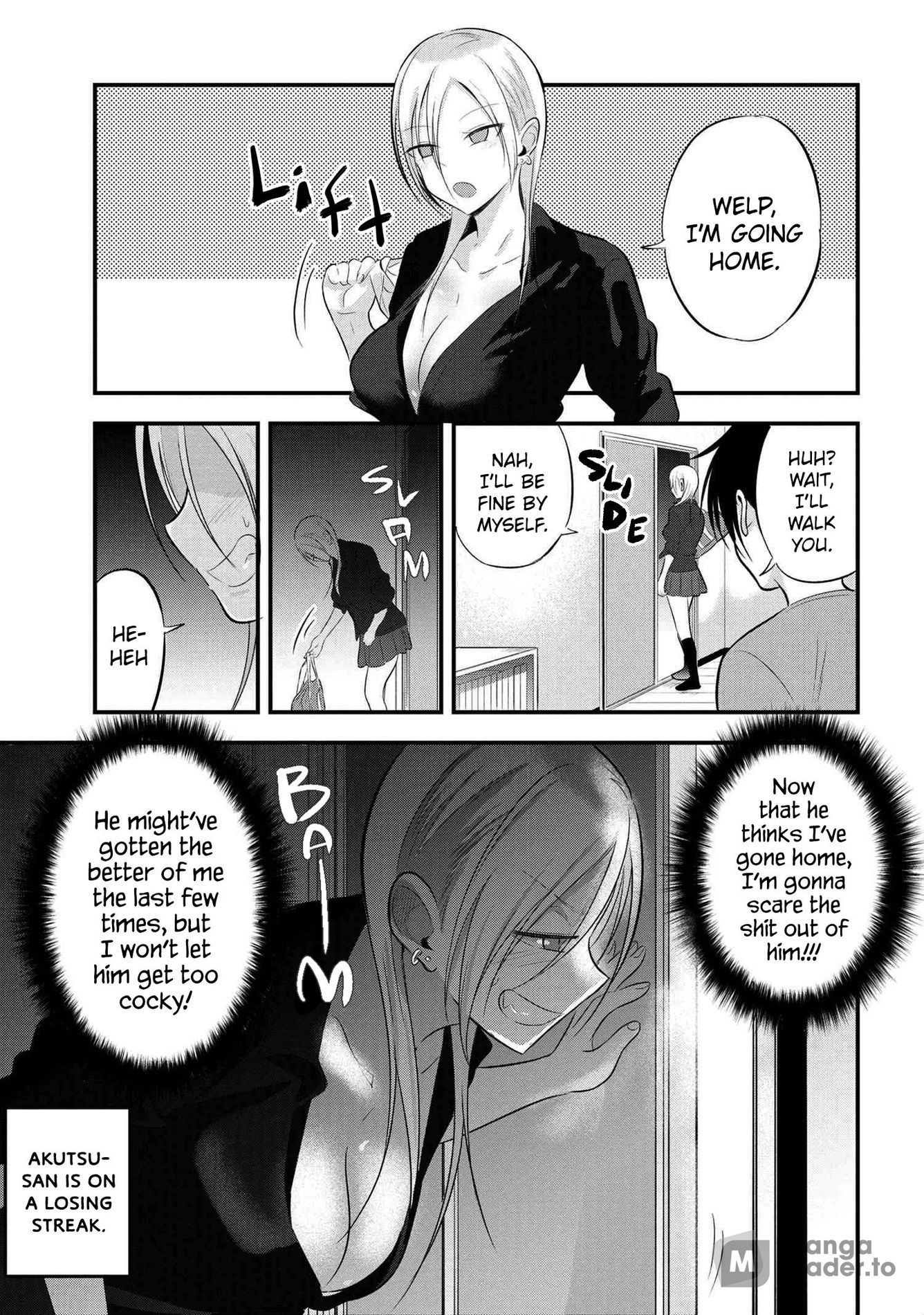 Please go home! Akutsu-san, Chapter 57 image 1